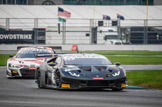 #3 Lamborghini Huracan GT3 Evo of Jordan Pepper, Andrea Caldarelli and Mirko Bortolotti, K-Pax Racing, Intercontinental GT Challenge, GT3 Overall\SRO, Indianapolis Motor Speedway, Indianapolis, IN, USA, October 2021
 | SRO Motorsports Group