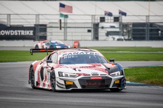 #37 Audi R8 LMS GT3 of Robin Frijns, Nico Muller and Mattia Drudi, Audi Sport Team WRT, Intercontinental GT Challenge, GT3 Overall\SRO, Indianapolis Motor Speedway, Indianapolis, IN, USA, October 2021
 | SRO Motorsports Group