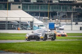 #33 Mercedes-AMG GT3 of Russell Ward, Phillip Ellis and Marvin Dienst, Winward Racing, Intercontinental GT Challenge, GT3 Silver Cup\SRO, Indianapolis Motor Speedway, Indianapolis, IN, USA, October 2021
 | SRO Motorsports Group