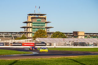 #16 Porsche GT3-R (991.ii) of Adrian D\'92Silva, Jeff Kingsley and Nicholas Boulle, EBM Giga Racing, Intercontinental GT Challenge, GT3 Pro-AmSRO, Indianapolis Motor Speedway, Indianapolis, IN, USA, October 2021
 | Sarah Weeks/SRO             