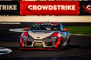 #68 Toyota GR Supra GT4 of Kevin Conway, John Geesbreght and Jack Hawksworth, Smooge Racing, Intercontinental GT Challenge, GT4\SRO, Indianapolis Motor Speedway, Indianapolis, IN, USA, October 2021
 | Sarah Weeks/SRO             