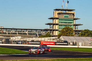 #68 Toyota GR Supra GT4 of Kevin Conway, John Geesbreght and Jack Hawksworth, Smooge Racing, Intercontinental GT Challenge, GT4\SRO, Indianapolis Motor Speedway, Indianapolis, IN, USA, October 2021
 | Sarah Weeks/SRO             