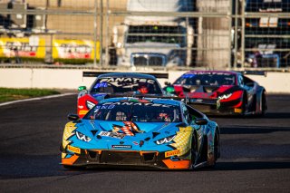 #88 Lamborghini Huracan GT3 Evo of Jason Harward and Madison Snow, Zelus Motorsports, Intercontinental GT Challenge, GTWCA Pro-Am\SRO, Indianapolis Motor Speedway, Indianapolis, IN, USA, October 2021
 | Sarah Weeks/SRO             