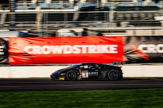 #3 Lamborghini Huracan GT3 Evo of Jordan Pepper, Andrea Caldarelli and Mirko Bortolotti, K-Pax Racing, Intercontinental GT Challenge, GT3 Overall\SRO, Indianapolis Motor Speedway, Indianapolis, IN, USA, October 2021
 | Sarah Weeks/SRO             