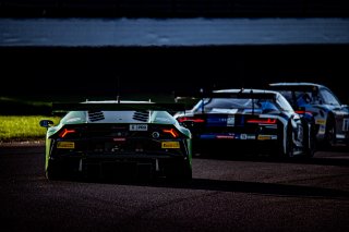 #6 Lamborghini Huracan GT3 Evo of Marco Mapelli, Corey Lewis, and Giovanni Venturini, K-Pax Racing, Intercontinental GT Challenge, GT3 Overall\SRO, Indianapolis Motor Speedway, Indianapolis, IN, USA, October 2021
 | Sarah Weeks/SRO             
