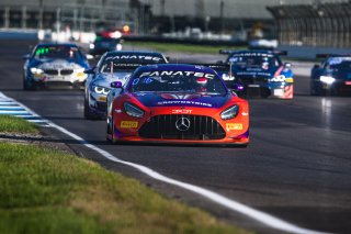 DXDT Racing, GT3 Pro-Am\, IN, Indianapolis, Indianapolis Motor Speedway, Intercontinental GT Challenge, October 2021#19 Mercedes-AMG GT3 of Erin Vogel, SRO, Thomas Merrill, USA, and Michael Cooper
 | Fabian Lagunas/SRO