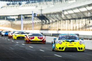 EBM Giga Racing, GT3 Pro-Am\, IN, Indianapolis, Indianapolis Motor Speedway, Intercontinental GT Challenge, Jeff Kingsley and Nicholas Boulle, October 2021#16 Porsche GT3-R (991.ii) of Adrian D\'92Silva, SRO, USA
 | Fabian Lagunas/SRO