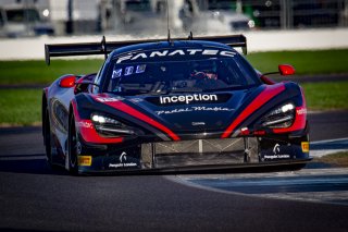 #70 McLaren 720 S GT3 of Brendan Iribe, Kevin Madsen and Ollie Millroy, Inception Racing, Intercontinental GT Challenge, GT3 Pro Am\SRO, Indianapolis Motor Speedway, Indianapolis, IN, USA, October 2021
 | Brian Cleary/SRO