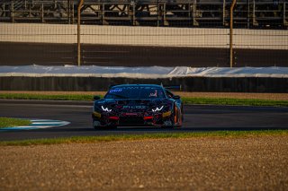 SRO, Indianapolis Motor Speedway, Indianapolis, IN, USA, October 2021#10 Lamborghini Huracan GT3 Evo of Bill Sweedler, John Megrue, and Giacom Altoe, TR3 Racing, Intercontinental GT Challenge, GT3 Pro-Am\
 | SRO Motorsports Group