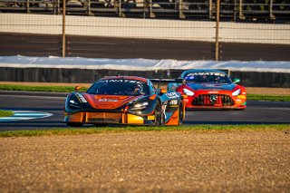 #59 McLaren 720 S GT3 of Paul Holton, Rob Bell and Ben Barnicoat, Crucial Motorsports, Intercontinental GT Challenge, GT3 Overall\SRO, Indianapolis Motor Speedway, Indianapolis, IN, USA, October 2021
 | SRO Motorsports Group