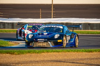 #20 Porsche GT3-R (991.ii) of Fred Poordad, Jan Heylen, and Max Root, Wright Motorsports, Intercontinental GT Challenge, GT3 Silver Cup\SRO, Indianapolis Motor Speedway, Indianapolis, IN, USA, October 2021
 | SRO Motorsports Group