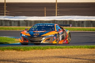 #77 Acura - Honda NSX GT3 Evo of Ashton Harrison, Matt McMurry and Mario Farnbacher, Compass Racing, Intercontinental GT Challenge, GT3 Silver Cup\SRO, Indianapolis Motor Speedway, Indianapolis, IN, USA, October 2021
 | SRO Motorsports Group
