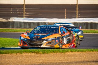 #77 Acura - Honda NSX GT3 Evo of Ashton Harrison, Matt McMurry and Mario Farnbacher, Compass Racing, Intercontinental GT Challenge, GT3 Silver Cup\SRO, Indianapolis Motor Speedway, Indianapolis, IN, USA, October 2021
 | SRO Motorsports Group
