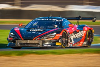 #70 McLaren 720 S GT3 of Brendan Iribe, Kevin Madsen and Ollie Millroy, Inception Racing, Intercontinental GT Challenge, GT3 Pro Am\SRO, Indianapolis Motor Speedway, Indianapolis, IN, USA, October 2021
 | SRO Motorsports Group