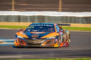 #77 Acura - Honda NSX GT3 Evo of Ashton Harrison, Matt McMurry and Mario Farnbacher, Compass Racing, Intercontinental GT Challenge, GT3 Silver Cup\SRO, Indianapolis Motor Speedway, Indianapolis, IN, USA, October 2021
 | SRO Motorsports Group