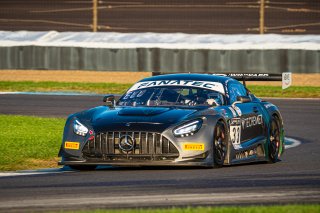 #33 Mercedes-AMG GT3 of Russell Ward, Phillip Ellis and Marvin Dienst, Winward Racing, Intercontinental GT Challenge, GT3 Silver Cup\SRO, Indianapolis Motor Speedway, Indianapolis, IN, USA, October 2021
 | SRO Motorsports Group