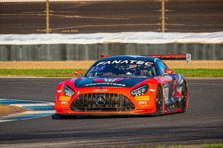 #04 Mercedes_AMG GT3 of George Kurtz, David Askew, and Ben Keating, DXDT Racing, Intercontinental GT Challenge, GT3 Pro-Am\SRO, Indianapolis Motor Speedway, Indianapolis, IN, USA, October 2021
 | SRO Motorsports Group