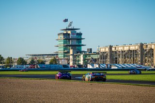 #88 Lamborghini Huracan GT3 Evo of Jason Harward and Madison Snow, Zelus Motorsports, Intercontinental GT Challenge, GTWCA Pro-Am\SRO, Indianapolis Motor Speedway, Indianapolis, IN, USA, October 2021
 | SRO Motorsports Group