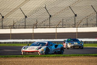 #61 Ferrari 488 GT3 of Jean-Claude Said, Conrad Grunewald and Mark Kvamme, AF Corse, Intercontinental GT Challenge, GT3 Am\SRO, Indianapolis Motor Speedway, Indianapolis, IN, USA, October 2021
 | SRO Motorsports Group