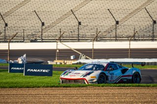 #61 Ferrari 488 GT3 of Jean-Claude Said, Conrad Grunewald and Mark Kvamme, AF Corse, Intercontinental GT Challenge, GT3 Am\SRO, Indianapolis Motor Speedway, Indianapolis, IN, USA, October 2021
 | SRO Motorsports Group
