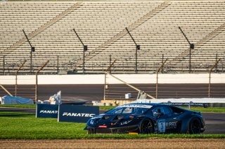 #3 Lamborghini Huracan GT3 Evo of Jordan Pepper, Andrea Caldarelli and Mirko Bortolotti, K-Pax Racing, Intercontinental GT Challenge, GT3 Overall\SRO, Indianapolis Motor Speedway, Indianapolis, IN, USA, October 2021
 | SRO Motorsports Group
