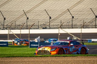 #75 Mercedes-AMG GT3 of Kenny Habul, Martin Konrad and Michael Grenier, SunEnergy 1 Racing, Intercontinental GT Challenge, GT3 Pro Am\SRO, Indianapolis Motor Speedway, Indianapolis, IN, USA, October 2021
 | SRO Motorsports Group
