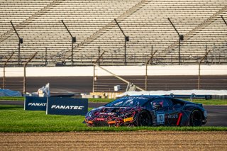 #10 Lamborghini Huracan GT3 Evo of Bill Sweedler, John Megrue, and Giacom Altoe, TR3 Racing, Intercontinental GT Challenge, GT3 Pro-Am\SRO, Indianapolis Motor Speedway, Indianapolis, IN, USA, October 2021
 | SRO Motorsports Group