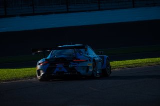 #16 Porsche GT3-R (991.ii) of Adrian D\'92Silva, Jeff Kingsley and Nicholas Boulle, EBM Giga Racing, Intercontinental GT Challenge, GT3 Pro-Am\SRO, Indianapolis Motor Speedway, Indianapolis, IN, USA, October 2021
 | SRO Motorsports Group