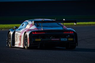 #25 Audi R8 LMS GT3 of Christopher Haase, Markus Winkelhock and Patric Niederhauser, Audi Sport Team Sainteloc, Intercontinental GT Challenge, GT3 Overall\SRO, Indianapolis Motor Speedway, Indianapolis, IN, USA, October 2021
 | SRO Motorsports Group
