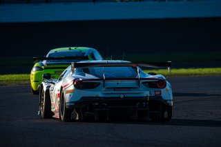 #61 Ferrari 488 GT3 of Jean-Claude Said, Conrad Grunewald and Mark Kvamme, AF Corse, Intercontinental GT Challenge, GT3 Am\SRO, Indianapolis Motor Speedway, Indianapolis, IN, USA, October 2021
 | SRO Motorsports Group