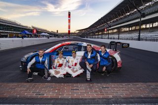 #25 Audi R8 LMS GT3 of Christopher Haase, Markus Winkelhock and Patric Niederhauser, Audi Sport Team Sainteloc, Intercontinental GT Challenge, GT3 Overall\SRO, Indianapolis Motor Speedway, Indianapolis, IN, USA, October 2021
 | SRO Motorsports Group