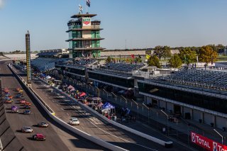 #51 Ferrari 488 GT3 of Alessandro Pierguidi, Nicklas Nielsen and Come Ledogar, AF Corse - Francorchamps Motors, Intercontinental GT Challenge, GT3 Overall\SRO, Indianapolis Motor Speedway, Indianapolis, IN, USA, October 2021
 | Sarah Weeks/SRO             