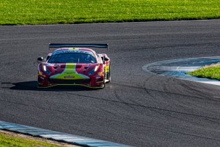 #51 Ferrari 488 GT3 of Alessandro Pierguidi, Nicklas Nielsen and Come Ledogar, AF Corse - Francorchamps Motors, Intercontinental GT Challenge, GT3 Overall\SRO, Indianapolis Motor Speedway, Indianapolis, IN, USA, October 2021
 | Sarah Weeks/SRO             