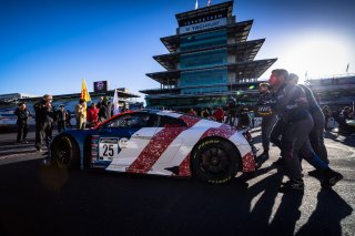 Audi Sport Team Sainteloc, GT3 Overall\, IN, Indianapolis, Indianapolis Motor Speedway, Intercontinental GT Challenge, Markus Winkelhock and Patric Niederhauser, October 2021#25 Audi R8 LMS GT3 of Christopher Haase, SRO, USA
 | Fabian Lagunas/SRO