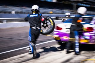 BimmerWorld, Devin Jones and James Walker, GT4\, IN, Indianapolis, Indianapolis Motor Speedway, Intercontinental GT Challenge, October 2021#82 BMW M4 GT4 of Nick Galante, SRO, USA
 | Fabian Lagunas/SRO