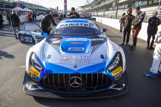 #89 Mercedes-AMG GT3 of Raffaele Marcello, Felipe Castro Fraga and Timur Boguslavskiy, Mercedes-AMG Team AKKA ASP, Intercontinental GT Challenge, GT3 Overall\SRO, Indianapolis Motor Speedway, Indianapolis, IN, USA, October 2021
 | Brian Cleary/SRO
