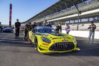 #99 Mercedes-AMG GT3 of Maro Engel, Luca Stolz and Jules Gounon, Mercedes-AMG Team Craft-Bamboo Racing, Intercontinental GT Challenge, GT3 Overall\SRO, Indianapolis Motor Speedway, Indianapolis, IN, USA, October 2021
 | Brian Cleary/SRO