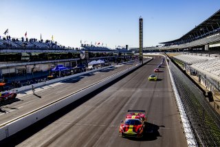 #51 Ferrari 488 GT3 of Alessandro Pierguidi, Nicklas Nielsen and Come Ledogar, AF Corse - Francorchamps Motors, Intercontinental GT Challenge, GT3 Overall\SRO, Indianapolis Motor Speedway, Indianapolis, IN, USA, October 2021
 | Brian Cleary/SRO