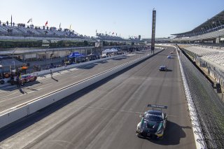 #33 Mercedes-AMG GT3 of Russell Ward, Phillip Ellis and Marvin Dienst, Winward Racing, Intercontinental GT Challenge, GT3 Silver Cup\SRO, Indianapolis Motor Speedway, Indianapolis, IN, USA, October 2021
 | Brian Cleary/SRO