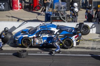 #26 Audi R8 LMS GT3 of Aurelien Panis, Lucas Legeret, and Nicolas Baert, Sainteloc Racing, Intercontinental GT Challenge, GT3 Silver Cup\SRO, Indianapolis Motor Speedway, Indianapolis, IN, USA, October 2021
 | Brian Cleary/SRO