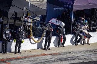 #04 Mercedes_AMG GT3 of George Kurtz, David Askew, and Ben Keating, DXDT Racing, Intercontinental GT Challenge, GT3 Pro-Am\SRO, Indianapolis Motor Speedway, Indianapolis, IN, USA, October 2021
 | Brian Cleary/SRO