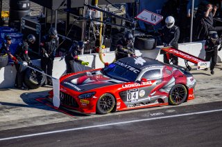 #04 Mercedes_AMG GT3 of George Kurtz, David Askew, and Ben Keating, DXDT Racing, Intercontinental GT Challenge, GT3 Pro-Am\SRO, Indianapolis Motor Speedway, Indianapolis, IN, USA, October 2021
 | Brian Cleary/SRO