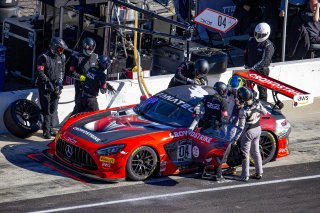 #04 Mercedes_AMG GT3 of George Kurtz, David Askew, and Ben Keating, DXDT Racing, Intercontinental GT Challenge, GT3 Pro-Am\SRO, Indianapolis Motor Speedway, Indianapolis, IN, USA, October 2021
 | Brian Cleary/SRO