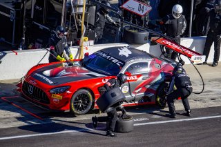 #04 Mercedes_AMG GT3 of George Kurtz, David Askew, and Ben Keating, DXDT Racing, Intercontinental GT Challenge, GT3 Pro-Am\SRO, Indianapolis Motor Speedway, Indianapolis, IN, USA, October 2021
 | Brian Cleary/SRO
