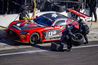#04 Mercedes_AMG GT3 of George Kurtz, David Askew, and Ben Keating, DXDT Racing, Intercontinental GT Challenge, GT3 Pro-Am\SRO, Indianapolis Motor Speedway, Indianapolis, IN, USA, October 2021
 | Brian Cleary/SRO