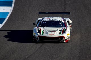 #61 Ferrari 488 GT3 of Jean-Claude Said, Conrad Grunewald and Mark Kvamme, AF Corse, Intercontinental GT Challenge, GT3 Am\SRO, Indianapolis Motor Speedway, Indianapolis, IN, USA, October 2021
 | Brian Cleary/SRO