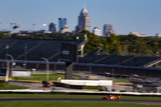 #71 Ferrari 488 GT3 of Alessio Rovera, Antonio Fuoco and Callum Ilott, AF Corse - Francorchamps Motors, Intercontinental GT Challenge, GT3 Overall\SRO, Indianapolis Motor Speedway, Indianapolis, IN, USA, October 2021
 | Brian Cleary/SRO