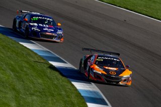 #77 Acura - Honda NSX GT3 Evo of Ashton Harrison, Matt McMurry and Mario Farnbacher, Compass Racing, Intercontinental GT Challenge, GT3 Silver Cup\SRO, Indianapolis Motor Speedway, Indianapolis, IN, USA, October 2021
 | Bob Chapman     