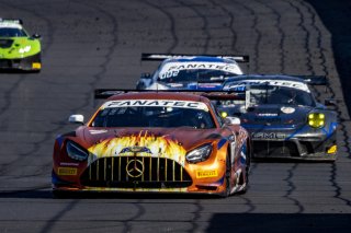 #75 Mercedes-AMG GT3 of Kenny Habul, Martin Konrad and Michael Grenier, SunEnergy 1 Racing, Intercontinental GT Challenge, GT3 Pro Am\SRO, Indianapolis Motor Speedway, Indianapolis, IN, USA, October 2021
 | Brian Cleary/SRO