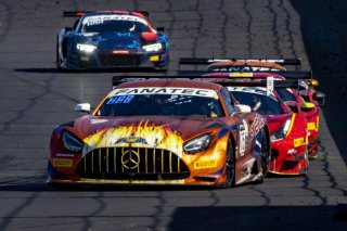 #75 Mercedes-AMG GT3 of Kenny Habul, Martin Konrad and Michael Grenier, SunEnergy 1 Racing, Intercontinental GT Challenge, GT3 Pro Am\SRO, Indianapolis Motor Speedway, Indianapolis, IN, USA, October 2021
 | Brian Cleary/SRO